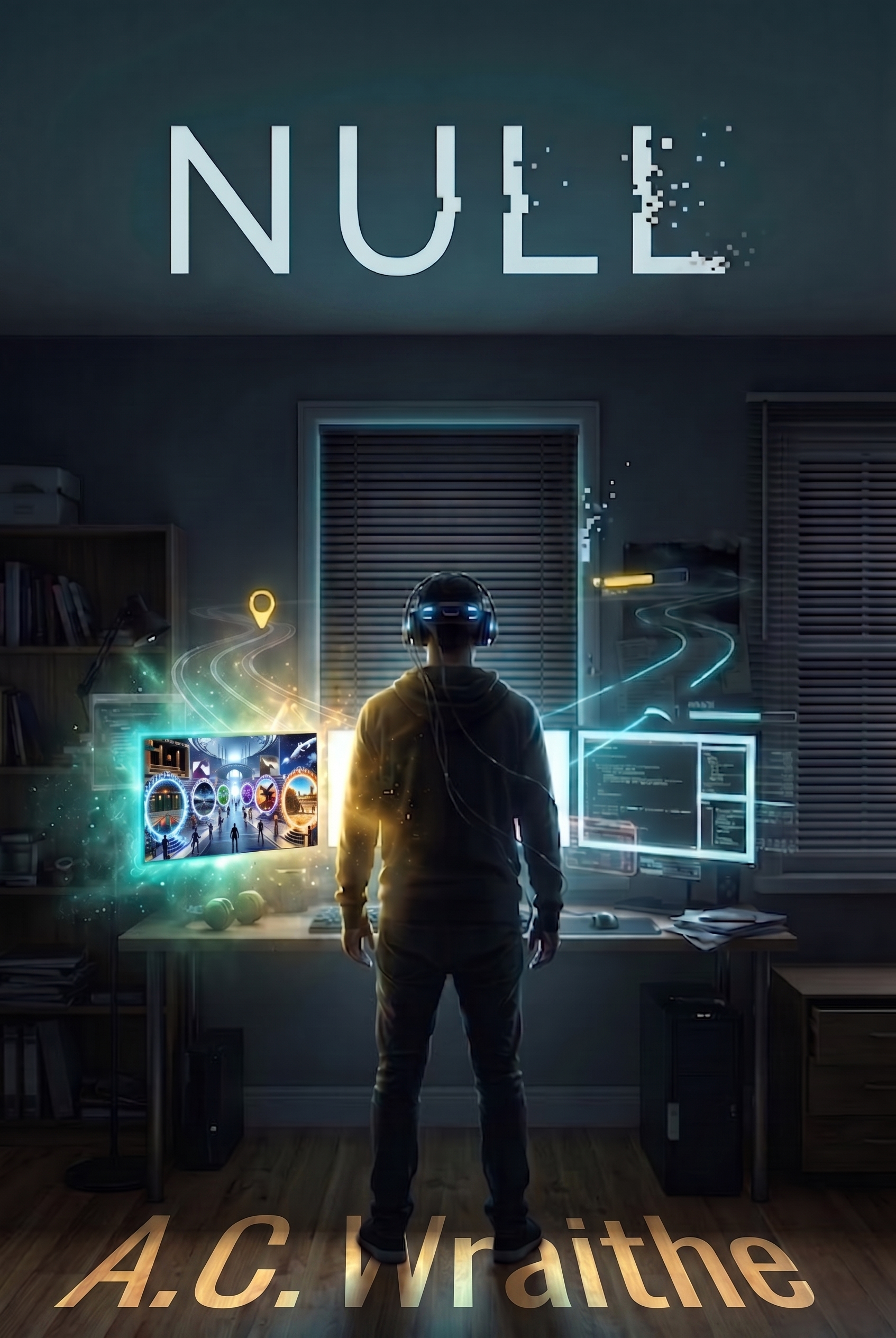 NULL cover art by A.C. Wraithe.
